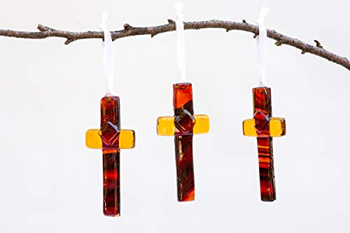 The Grandparent Gift Made Like You Memorial Glass Cross Inspirational Bereavement Gift #TOP3