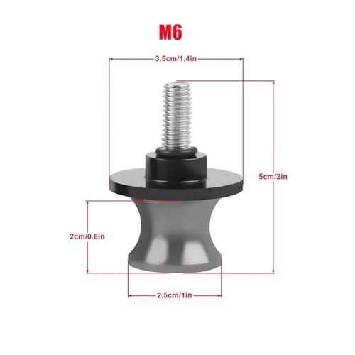 Tornillos de soporte para basculante TNT135 y TRK702 con acabado CNC resistente a la corrosión 2