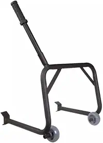 Evolution Racing Cavalete Central Estribo Universal 125/150/160 Aço Carbono Preto