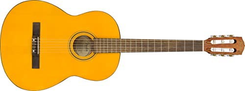 Image of Fender ESC105 Educational series Classical Acoustic Guitar, Ideal Guitar For Beginners, 4 /4 size, Natural, includes a Guitar Gig Bag