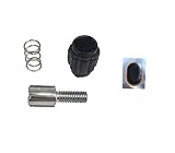 Angebot-Set/Shimano Fahrrad Schaltung Schaltzug Einstellschraube RD-A551 Y-51J98020 Schwarz/Silber inkl. Schlauchflicken