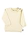 Sterntaler Baby Jungen Strick Pullover GOTS - Mit Stern Stickerei und Knopfleiste - Natur, Größe 68