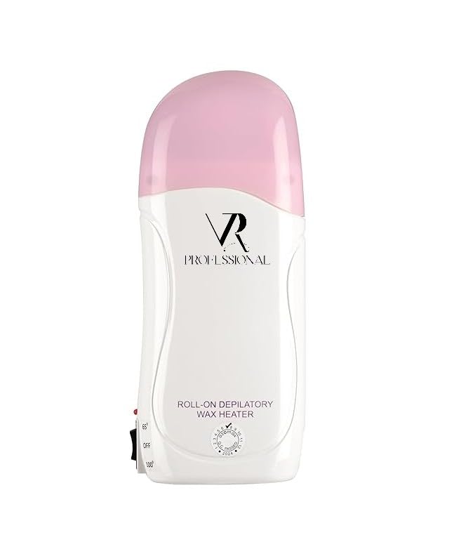Roll On Wax Heater for Hair Removal Professional Wax Heating Machine for Salon Home Use (Pink)-image-9