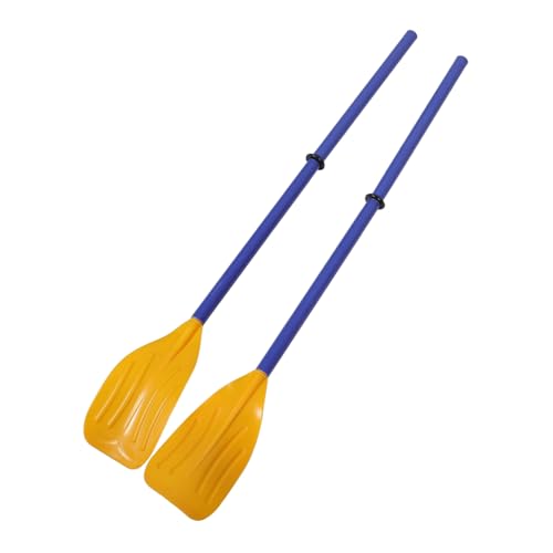 Abaodam 2pcs Boat Paddle Canoe Kayak Paddle Extendable Plastic Inflatable Board Kayak Supplies