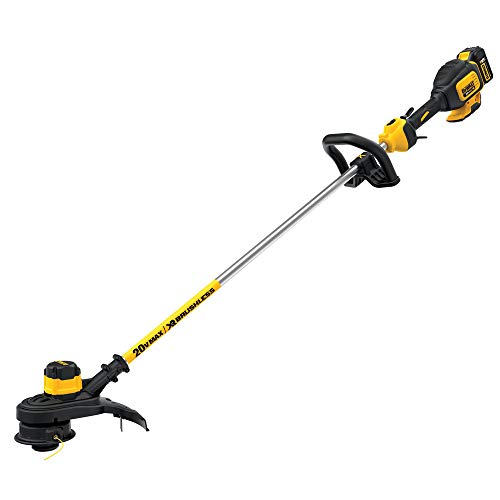 DEWALT 20V MAX* String Trimmer, Brushless, 5-Ah Battery, 13-Inch (DCST920P1)
