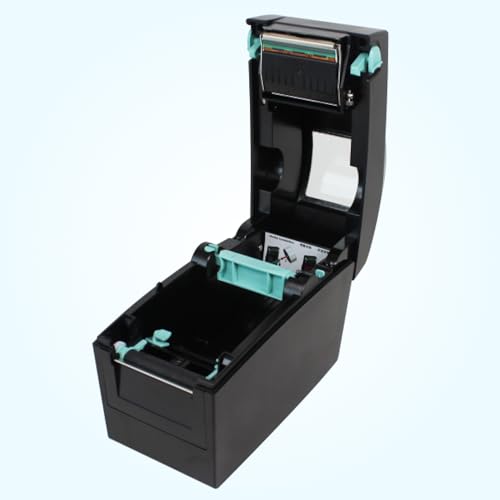 Image of McAuley Labels GoDEX DT200i Direct Thermal Printer - Wristband, Shelf & Specimen Labels Printer - 2 inch, 203 DPI, Color LCD & USB Host, USB /Serial /Ethernet
