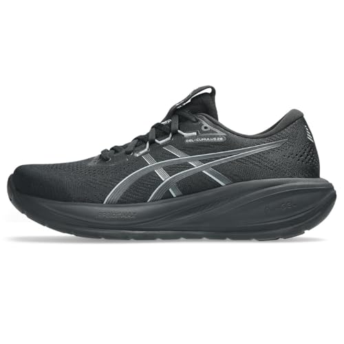 Asics Gel Cumulus 28 Performance Running Shoes for Men, Size 42 EU, 003 Black/Carrier Grey