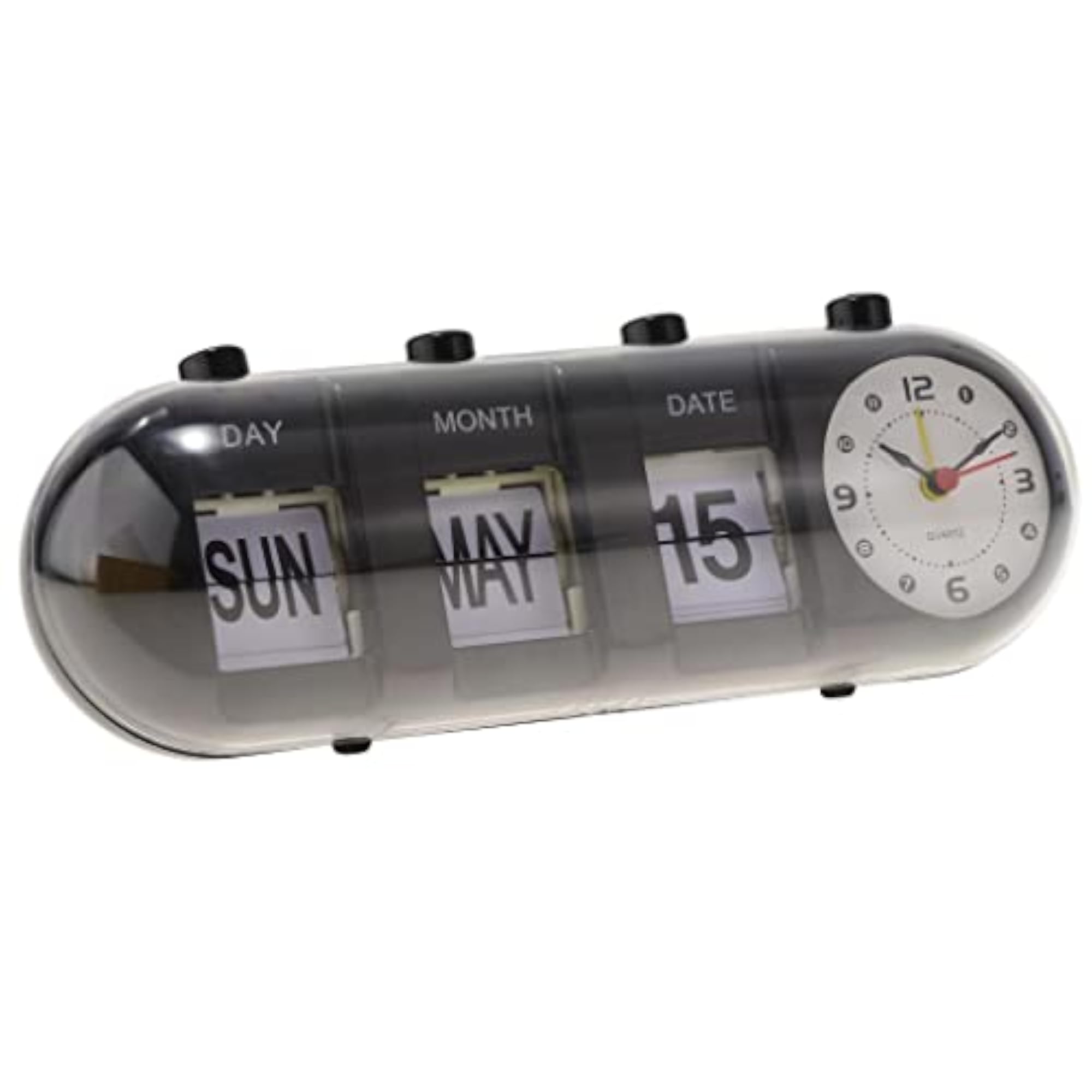 Creative Digital Manual Flip Down Clock Desk Stand