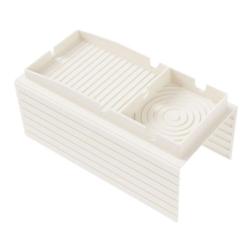 Bandeja para TV con caja organizadora y posavasos de sofá de silicona