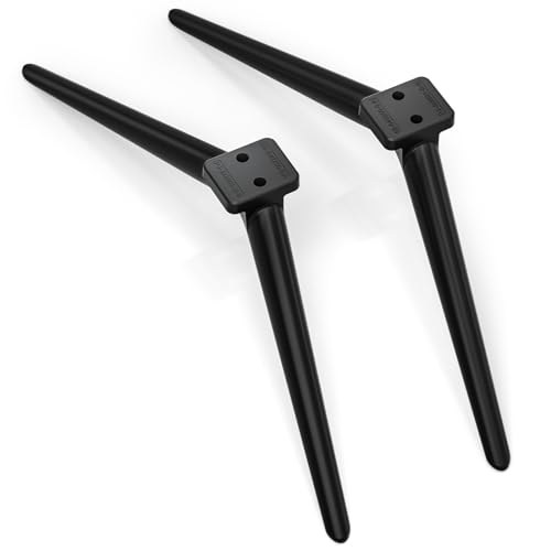 Image of Metal Base TCL TV Legs for 70 inch 75 inch TCL Roku TV Stand Feet Replacement