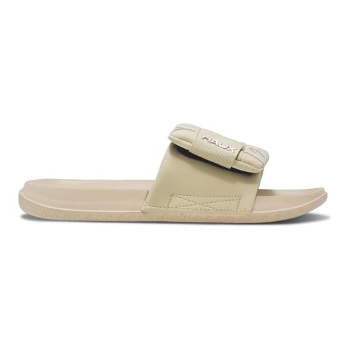 Image of HAUX Stylish Men's Sliders - Comfortable Slip-On Sandals with Modern Look | Lightweight, Durable, and Comfortable Footwear for All-Day Wear