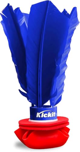 Image of Kickit | The Original Birdie Soccer Trainer | Play Outdoors, Indoors or Backyard, Beach or Tailgate, All Ages Fun & Travel Friendly (Red & Blue)