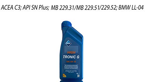 Preisvergleich Produktbild ARAL High Tronic G 5W-30 Motorenöl, 1 Litre