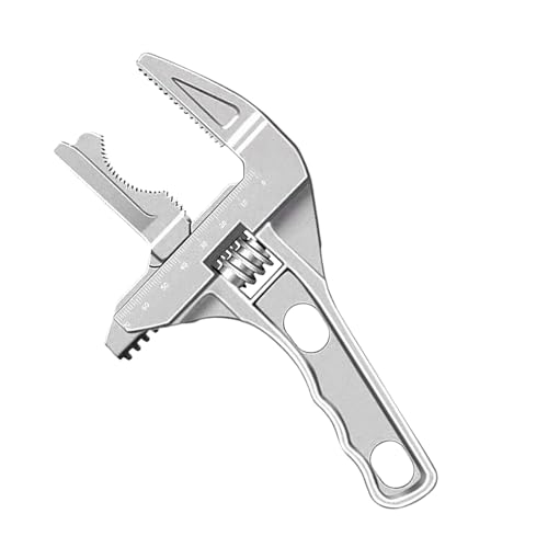 Llave Ajustable Con Bloqueo | Llave Inglesa Ajustable De Servicio Pesado 0.5-7 Cm - Herramientas Manuales Para Fontanería Basura Automóvil Bicicleta Frenos Eléctricos