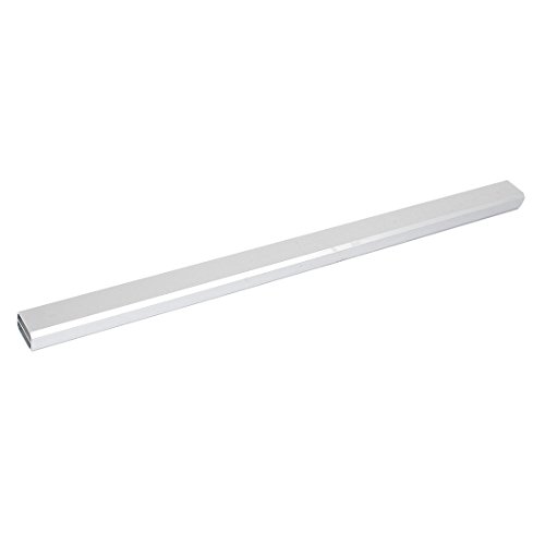 Ruilogod Barra de barra para colgar toallas de ropa de 50,5 cm de largo con un par de soportes finales