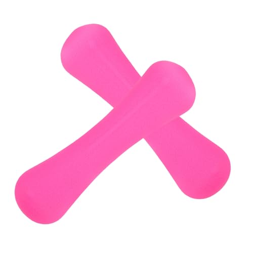 LOORGVEL 1 Par Mini Pesas De Fitness Calentador Simple Delantal De Mujer Pesas Aeróbicas Luz De Noche De Escritorio Tablero Para Ir Al Baño Lindo Delantal Rosa Hierro Fundido