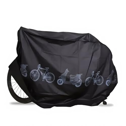 GXGM Telo per Bicicletta, Copertura per Bicicletta Impermeabile, Copertura Protettiva per Bicicletta, telone per Bicicletta per riporre, Copertura Antipolvere, Antipioggia, Protezione UV