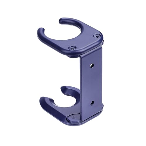 壁に取り付けられたヘアドライヤーホルダー収納ラックブラケットモダンなヘアドライヤーアクセサリーハンガーハンガー浴室スペースホームバスルーム組織