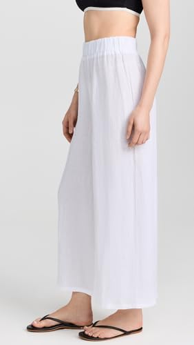 Women's Tallows Linen Wide Leg Pant Swimsuit Cover Up4