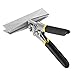 Hand Seamer, Sheet Metal Hand Seamer Hand Seamers Sheet Metal Tools Straight Jaw Folding Pliers Manual Sheet Metal Multifunctional Bending Flattening Tool for Plate Metallic Conduit (Straight 150MM)