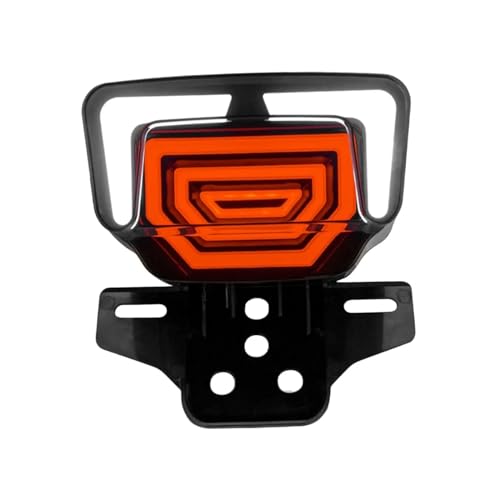 Luz trasera de motocicleta Tmx125 con luz intermitente integrada de repuesto 1