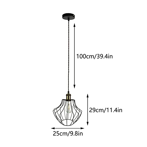Lámpara de Techo Ajustable E27 para Eliminar Sombras en Isla de Cocina 8