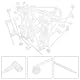 ibasenice WindmüHlen ZubehöR Set - 100 StüCk Wiederverwendbare Kunststoff Elbow Fittings FüR DIY Garten WindmüHlen Einfache Installation Und Anpassung FüR Outdoor Dekoration