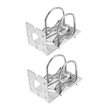 Code fixe en forme de l : la conception du code fixe en forme de l simplifie le processus d'installation, garantissant une installation stable et pour votre antenne, vos pinces de poteau, vos supports de poteau de montage d'antenne dans le grenier