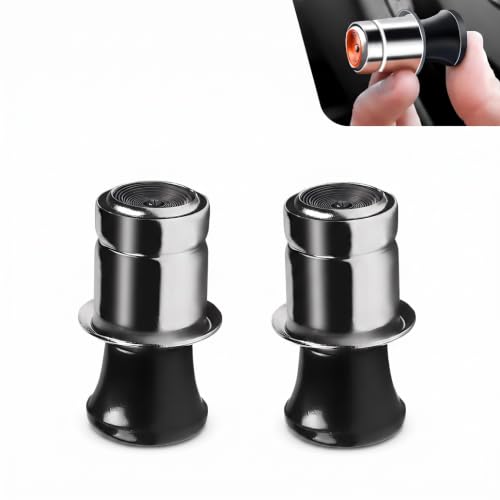 Judsocu 2 PCS Car Cigarette Lighter, Universal 12V Car Cigarette Lighter, Pop-out Waterproof Portable Cigarette Lighter Plug Replacement, Universal Interior Accessories for Most Car (Multicolored)