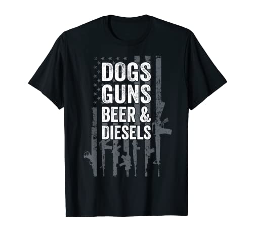 CERVEZA Y DIESELS - Divertido regalo de mecánico de camiones diesel Camiseta