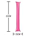 Comicfs 40 PCS Thicken Bam Bam Thunder Sticks Cheering Sticks Cheerleading Cheering Sticks for Sports Cheers Ball Dance Basketball Football Noisemakers (Plastic-Pink)