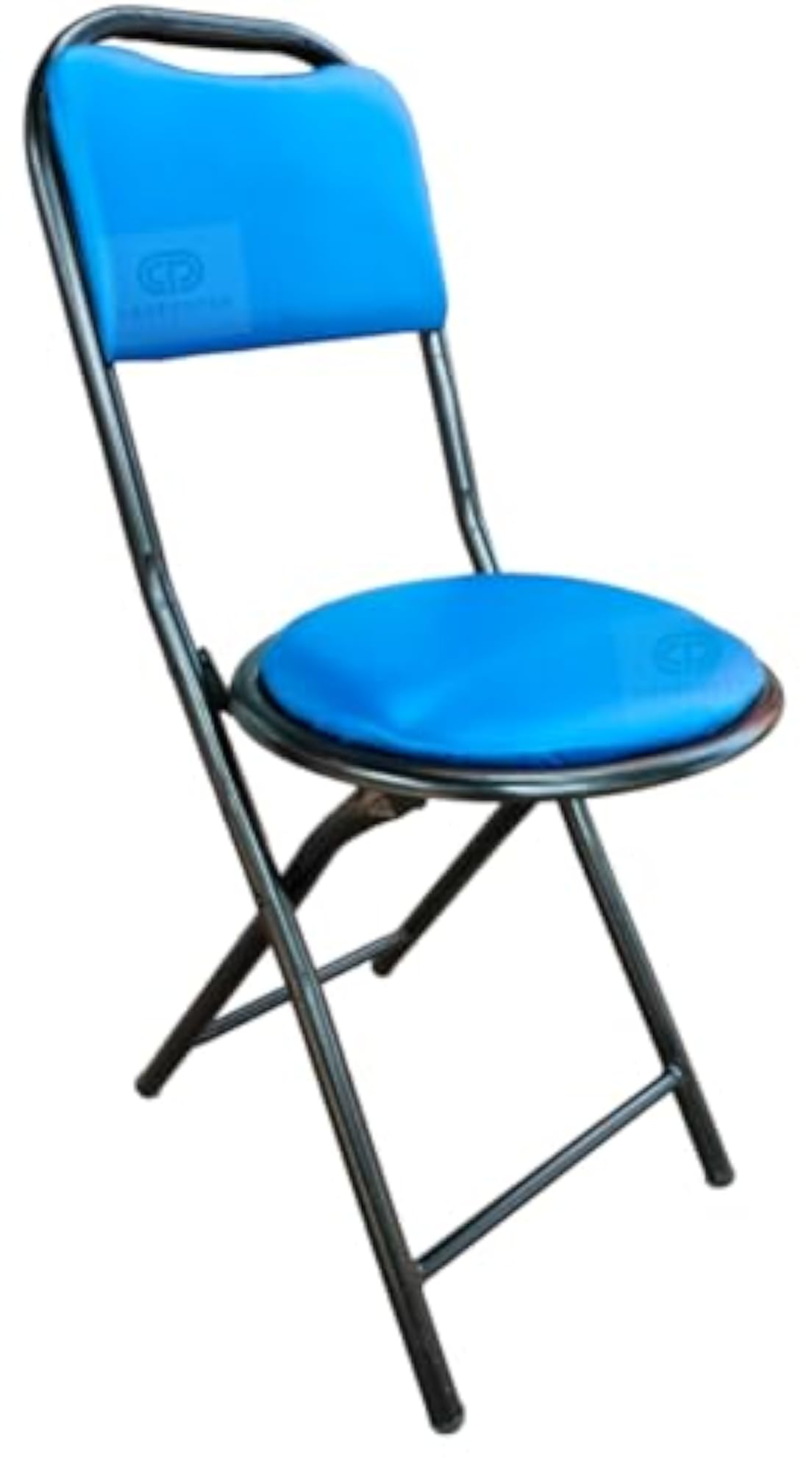 20-Inch Cushioned Folding Chair, Heavy-Duty Portable