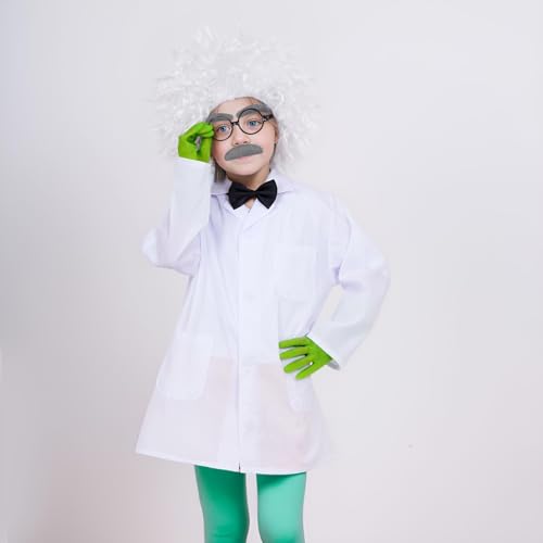 Disfraz Científico Infantil Bata Blanca Mediano miniatura 6