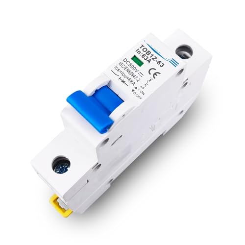 Mini disyuntor MCB de CC con capacidad de corte 6KA para circuitos fotovoltaicos 3