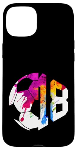 �i���o�[18 YEARS FOOTBALL 18th BIRTHDAY �X�}�z�P�[�X iPhone 15 Plus �p