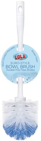 LOLA Classic Toilet Brush, Durable Fiber Stiff Bristles, Non-Scratch - 1 CT image 2