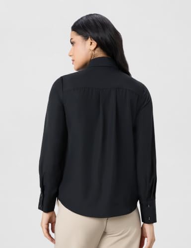 Image of Symbol Premium Women's Soft Formal Shirt (Button Down | Regular Fit | Desk-to-Dinner) (Available in Plus Sizes)