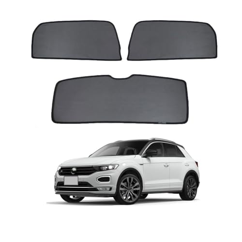 Pare soleil voiture bébé rideau magnétique vitres latérales T-ROC protege soleil enfants