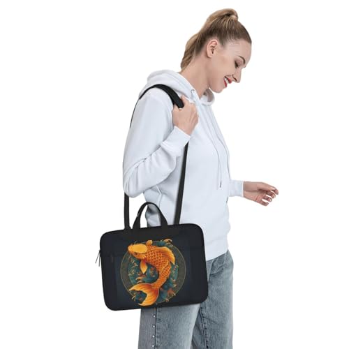 Maletín para laptop impermeable 15.6 pulgadas estilo asiático miniatura 3