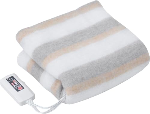 Amazon | [山善] 電気毛布 掛け 敷き 兼用 188×130cm 洗える 省エネ