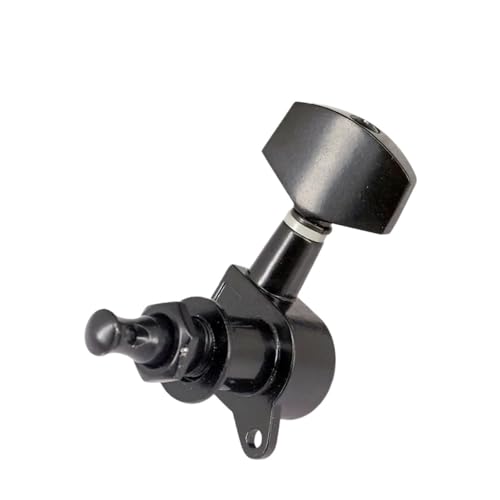 Ajustement parfait des cordes grace aux mecaniques de guitare argentees contre le desaccordage