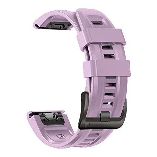 Bracelet silicone Fenix 5 Plus anti-irritation à boucle solide - 5