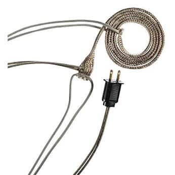 BriskHeat TBIH052-020LD Dual Element, Cloth Insulated Heat Tape, 2' x 1/2