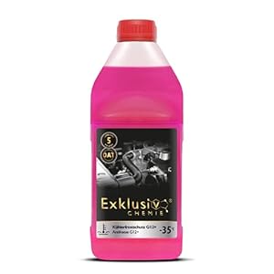 Exklusiv Chemie G12+ Kühlerfrostschutz bis -35° – 1000ml – 5 Jahre | Kühlflüssigkeit Auto | G12 Kühlmittel Auto…