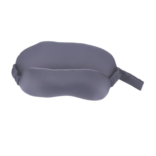 Almohada de Viaje con Soporte en Forma de U Mediana Gris miniatura 1