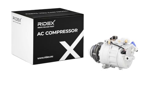 RIDEX 447K0074 Compresor aire acondicionado compatible con VW Transporter T5 Furgoneta 7HA, 7HH, 7EA, 7EH