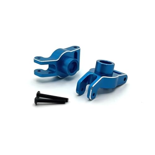 Coupelle de roue arrière en métal bleu pour MJX 10208 V1 V2 1/10 RC