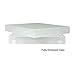 UniKeep 3 Ring View Binder - Binder Case is Fully Enclosed - Available in White, Clear, or Black and in Various Spine Widths (Pack of 3, Clear, 1.5 Inch)