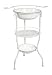 Produktbild HAKU Möbel Waschtisch antikweiß, Metall - Maße: B 56 x H 85 x T 40 cm, Style: Industrial