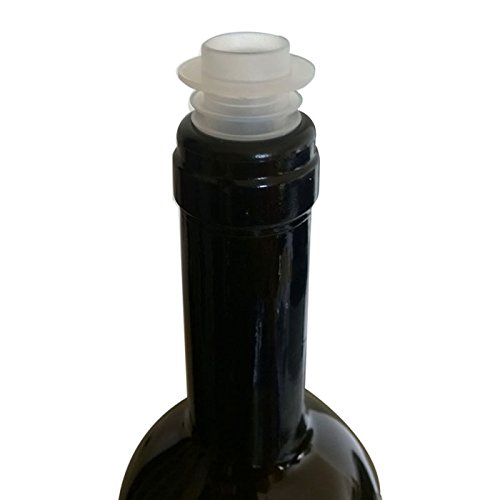 Paquete de 50 tapones dosificador aireador universal para botellas estándar de 0,75 y Magnum 1,5 l. - El Original y Unico de DiVino Marketing